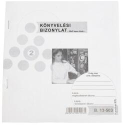  Nyomtatvány könyvelési bizonylat A/5 50x2 fekvő