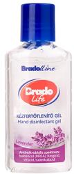 Bradoline Kézfertőtlenítő gél BRADOLIFE Levendula 50ml (21077)