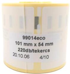 DYMO Etikett DYMO Label Writer Eco 54x101 mm 220 darabos (99014ECO)