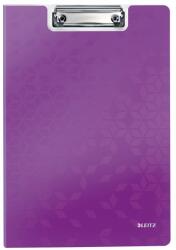LEITZ Felírótábla LEITZ Wow A/4 kemény műanyag fedeles lila (41990062) - vectraline