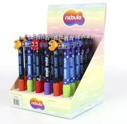 Nebulo Zseléstoll NEBULO nyomógombos radírozható 0, 7 mm Pixel gamer (DT-0003) - vectraline