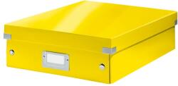 LEITZ Tároló doboz LEITZ Click&Store rendszerező M méret sárga (60580016)