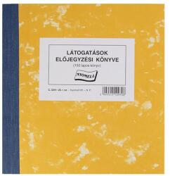  Nyomtatvány látogatások előjegyzési könyve 150 lapos (22716)