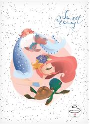 STREET Füzet kockás STREET A/5 54 lapos Mermaid (63296)