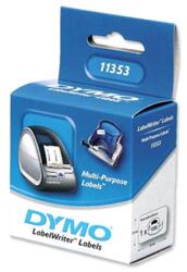 DYMO Etikett DYMO Label Writer 12x24 mm 1000 darabos fehér (S0722530)