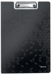 LEITZ Felírótábla LEITZ Wow A/4 kemény műanyag fedeles fekete (41990095) - vectraline