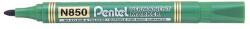 Pentel Alkoholos marker PENTEL N850 kerek hegy zöld (N850-DE) - vectraline