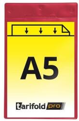 DJOIS Azonosító mágneses tasak DJOIS A/5 álló 350mic piros 10 darabos (F162203)