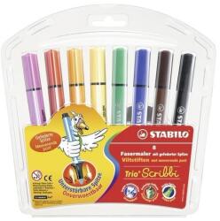 STABILO Filctoll STABILO Trio Scribbi 8 darabos (368/8-01)