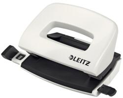 Leitz Lyukasztó LEITZ Nexxt Wow mini 2 lyukú fém 10 lap metál fehér (50601001)