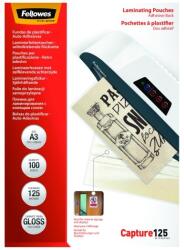 Fellowes Lamináló fólia FELLOWES A/3 125 mikron fényes öntapadó 100/csom (5329001)