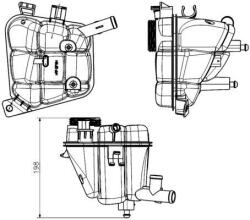 MAHLE Vas de expansiune, racire MAHLE CRT 231 000S (CRT 231 000S)