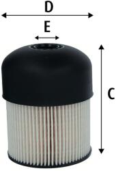 VALEO Filtru combustibil VALEO 587102 (587102)