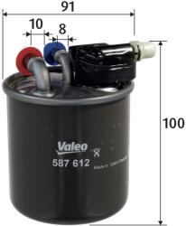 VALEO Filtru combustibil VALEO 587612 (587612)