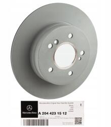 Original Mercedes Disc frana axa spate stanga/dreapta ORIGINAL MERCEDES 2044231512 (204 423 15 12)