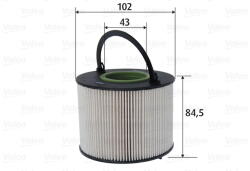 VALEO Filtru combustibil VALEO 587075 (587075)