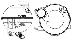 MAHLE Vas de expansiune, racire MAHLE CRT 14 000S (CRT 14 000S)