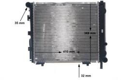 MAHLE Radiator, racire motor MAHLE CR 275 000S (CR 275 000S)