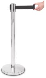 ProfiReklám Szalagos Kordonoszlop Króm