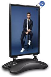 ProfiReklám A1 Kétoldalas HAMPTON - fekete