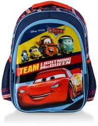 Disney Cars Ghiozdan cu 2 compartimente Team Lightning McQueen, Cars