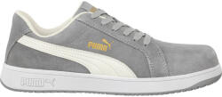 PUMA Iconic Suede Grey Low S1PL ESD FO HRO SR munkavédelmi cipő - munkaruha24