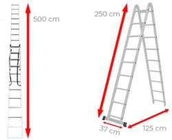 Ztrust ML209 scara multifunctionala articulata din 2 piese (ML209)