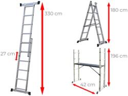 Ztrust AL0507 platforma de lucru cu scara dubla (AL0507)