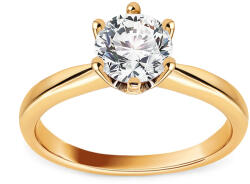 Heratis Forever Gyémánt eljegyzési gyűrű Represeent lab-grown gyémánttal 1, 00, sárga arany 9K BSLG010HR