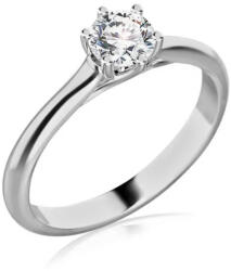 Heratis Forever Gyémánt eljegyzési gyűrű fehéraranyból Trinitarian Celebritka kollekció, 9K BSLG008AHR