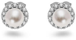 Heratis Forever Női fülbevaló gyönggyel Loreen 5 mm, fehérarany 9K IZ5218AHR