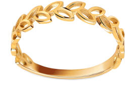 Heratis Forever Sárga arany gyűrű levél mintával, 9K IZ24719HR