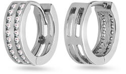 Heratis Forever Fehérarany fülbevaló cirkóniákkal, 9K IZ11629AHR