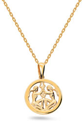 Heratis Forever Sárga arany karika medál Ikrek csillagjegy, 9K IZ31382HR