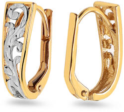 Heratis Forever Kombinált arany, mintás fülbevaló 9K IZ24760HR