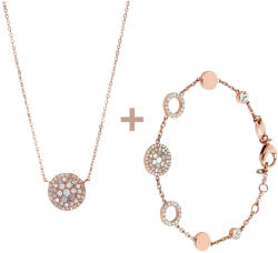 Fossil női nyaklánc és karkötő szett JF01740791+JF01739791