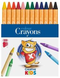 ICO Zsírkréta ICO Creative Kids kerek hegyezett 12 színű (7220084001) - nyomtassingyen