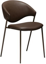 DAN-FORM Sötétbarna bőrutánzat étkezőszék Zone - DAN-FORM Denmark