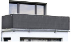 Maximex Fekete műanyag belátásgátló erkélyre 500x85 cm - Maximex
