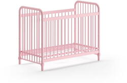 Vipack Rózsaszín fém babaágy 60x120 cm BRONXX - Vipack
