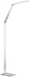 Fischer & Honsel Ezüstszínű LED dimmelhető állólámpa (magasság 133 cm) Geri - Fischer & Honsel