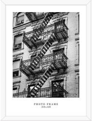 STYLER Floryda fehér fali képkeret, 33 x 43 cm - Styler