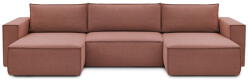 Bobochic Paris Rózsaszín sarokkanapé ("U" alakú) Nihad - Bobochic Paris