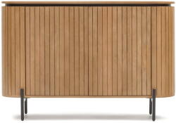 Kave Home Natúr színű mangófa alacsony komód 120x80 cm Licia - Kave Home