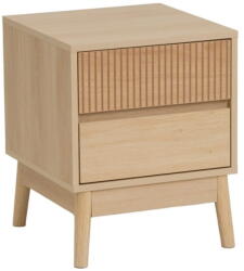 Casa Selección Natúr színű éjjeliszekrény Iona - Casa Selección