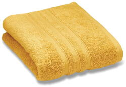 Catherine Lansfield Sárga frottír pamut fürdőlepedő 70x120 cm Zero Twist - Catherine Lansfield