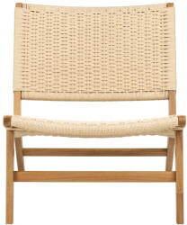 Actona Natúr színű szövött fotel Carson - Actona