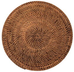Tiseco Home Studio Barna rattan tányéralátét, ø 36 cm - Tiseco Home Studio