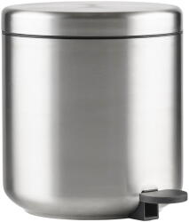 ZONE Matt ezüstszínű rozsdamentes acél pedálos szemetes 4 l Ume - Zone