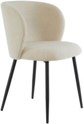 Light & Living Bézs kárpitozott étkezőfotel Elyna - Light & Living